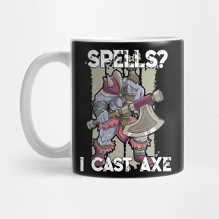 Orc Warrior Class RPG Fun Berserker Humor Roleplaying Meme Mug